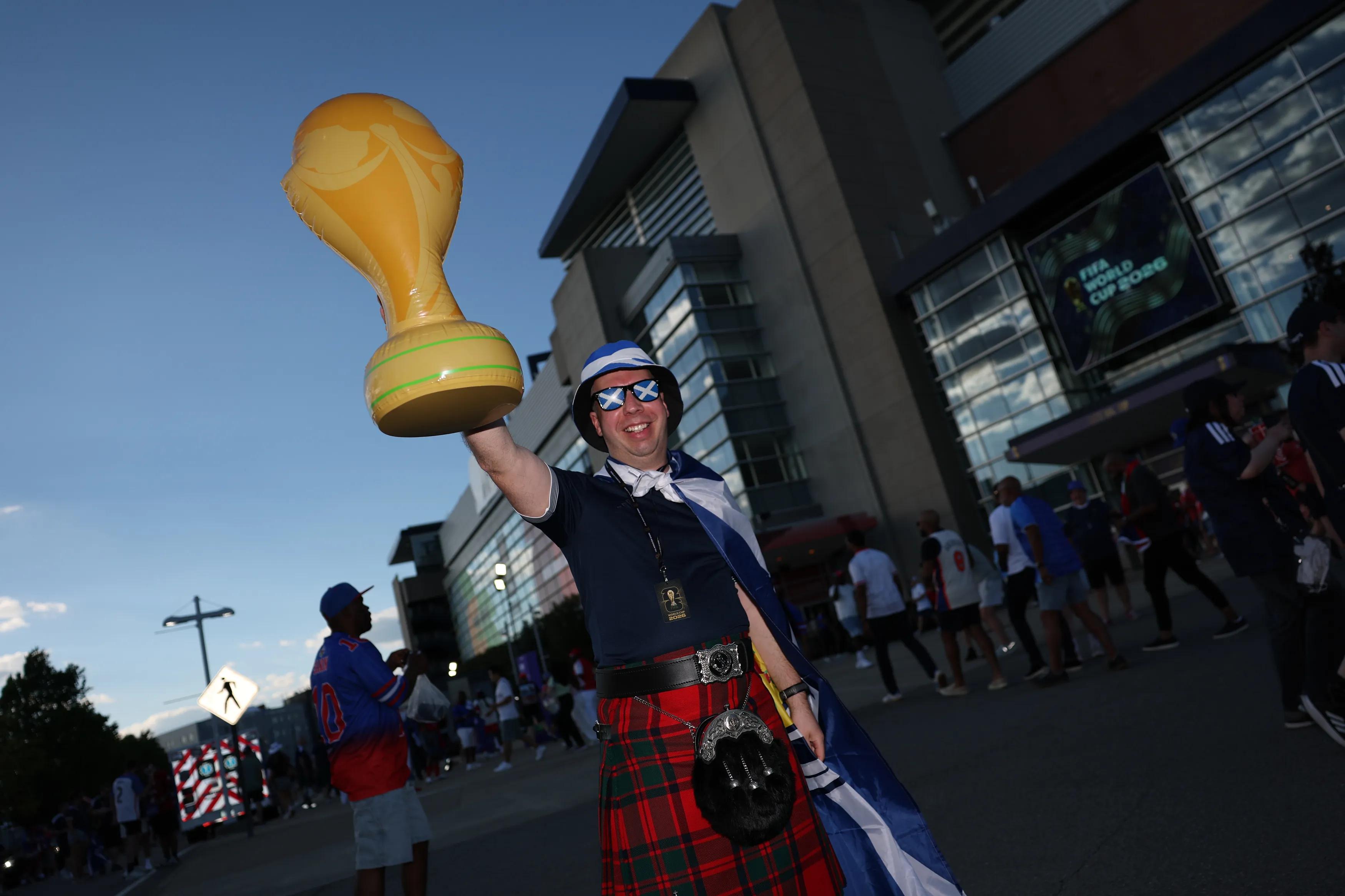 Kilts, bagpipes and Boston clam chowder — the Tartan Army's 48-year love affair with World Cup travel